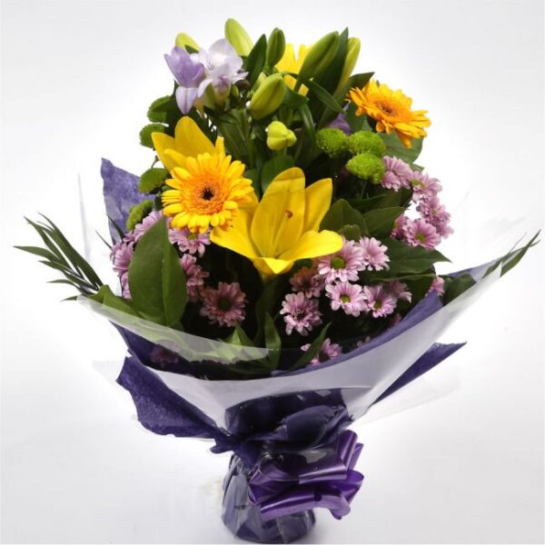 Scented Lilly & Freesias Bouquet